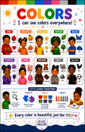 Colors Learning Poster