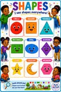 Shapes Learning Poster