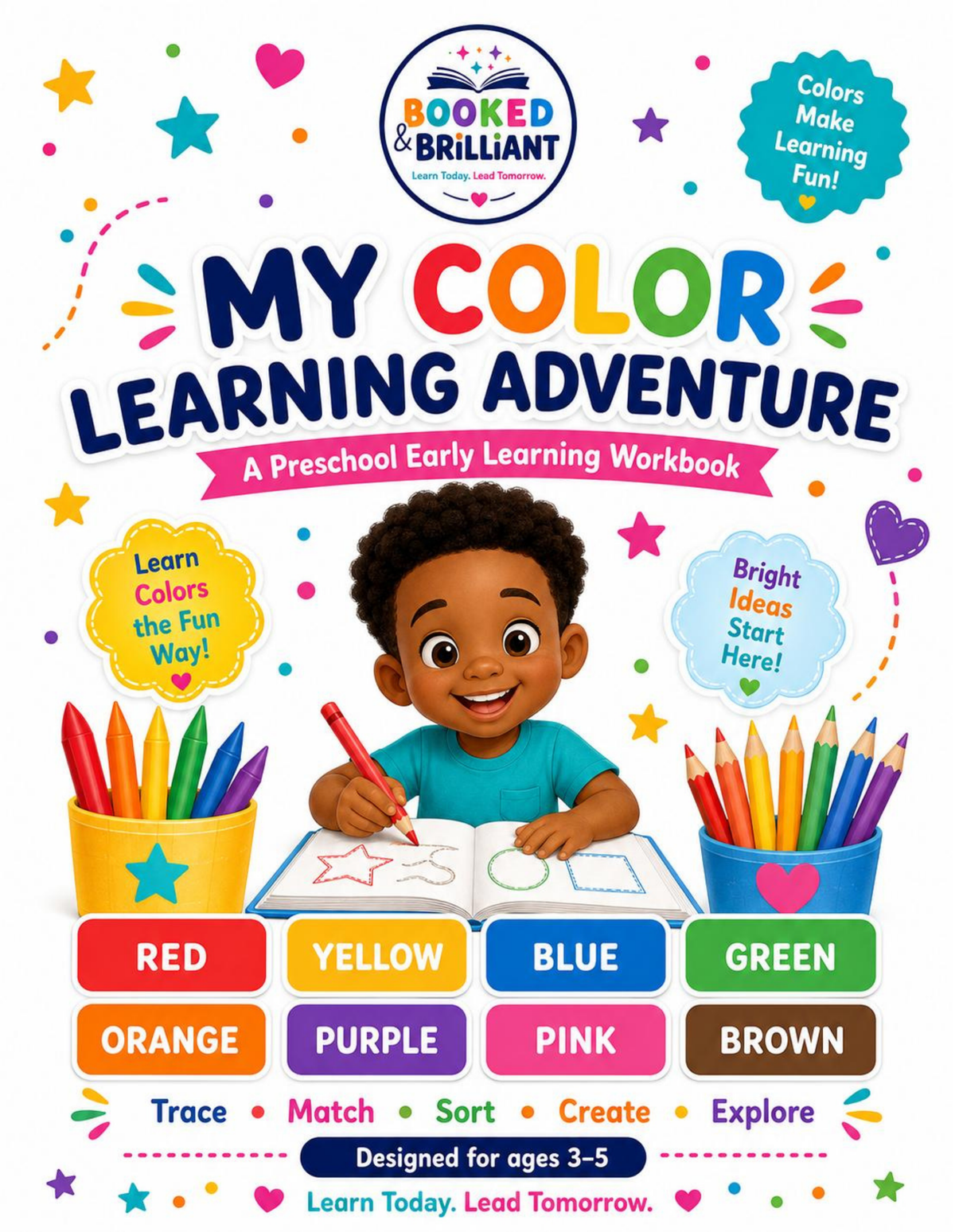 Colors Learning Adventure Workbook