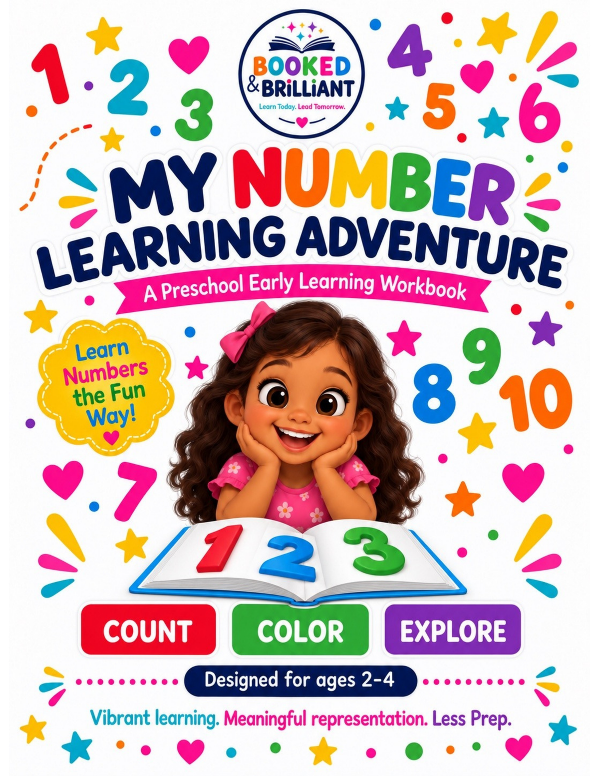 Numbers Learning Adventure Workbook